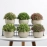 Simulated green plant desktop green plant mini potted simulation ornaments Simulated flower small potted landscape Nordic artificial flower potted flower arrangement