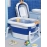 Children's folding bathtub Children's bathtub Baby bathtub Large sitting and lying dual purpose Crown bathtub