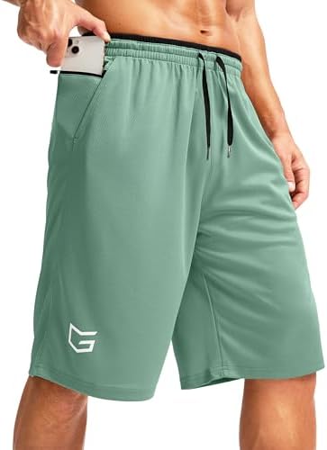 Men's 11" basketball shorts with pockets, lodenfrost