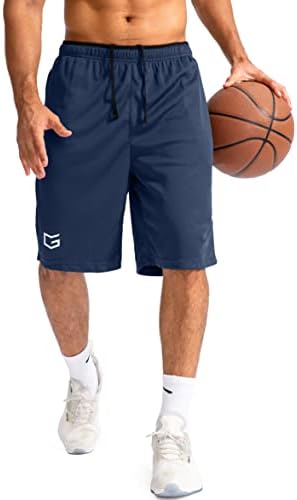 Men's 11" quick dry basketball shorts, navy