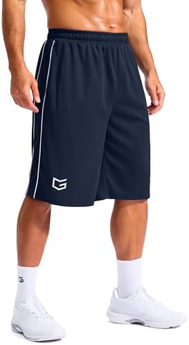Men's 12" basketball shorts, navy