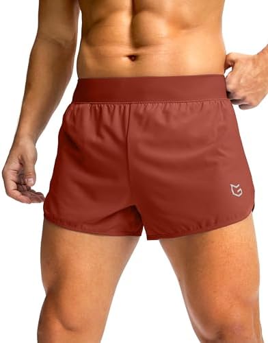 Men's 3" lightweight running shorts, savannah