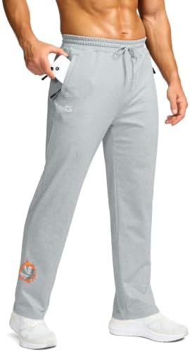 Men's fleece-lined hiking pants, medium grey heather