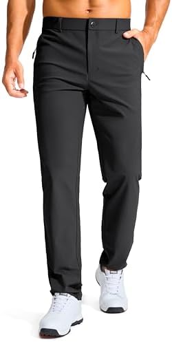 Men's golf dress pants, three inseams, black