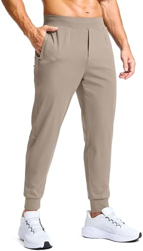Men's golf joggers, zip pockets, cliff ash