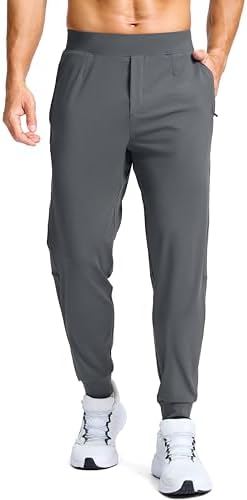Men's golf joggers, zip pockets, ink grey