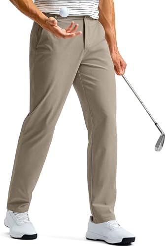 Men's golf pants, five pockets, carbon dust
