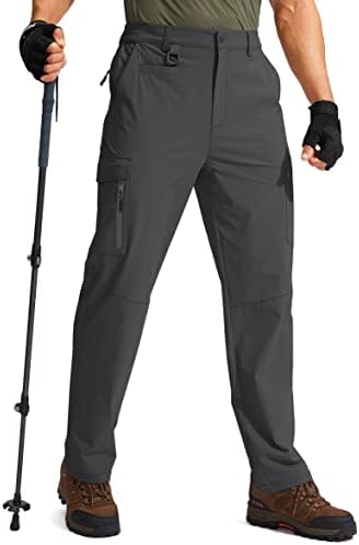 Men's hiking cargo pants, dark grey