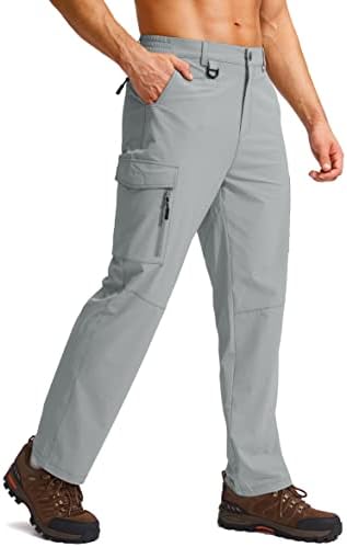 Men's hiking cargo pants, grey
