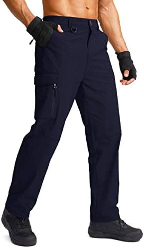 Men's hiking cargo pants, navy