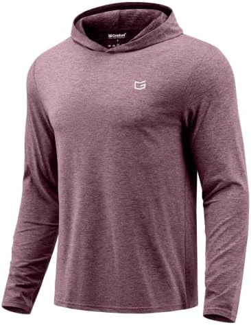 Men's lightweight athletic hoodie, wine heather
