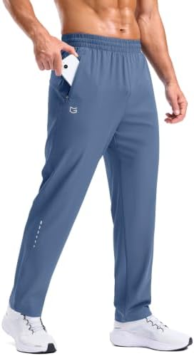 Men's lightweight athletic pants, blue