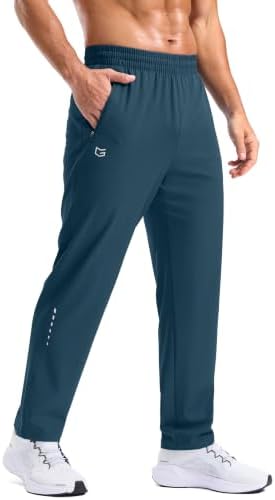 Men's lightweight athletic pants, dark blue