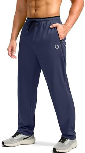 Men's mesh lightweight sweatpants, 02-navy