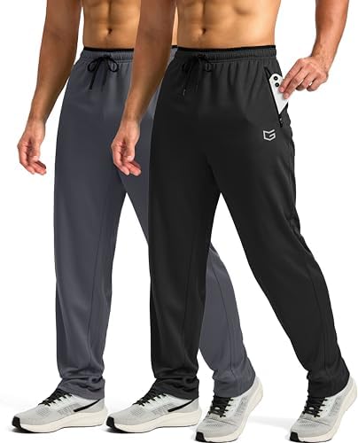 Men's mesh lightweight sweatpants, 2psc: black / 01grey