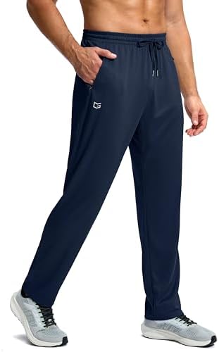 Men's mesh lightweight sweatpants, navy