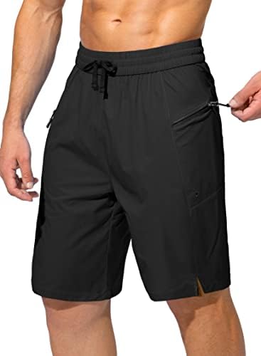 Men's quick dry board shorts, black