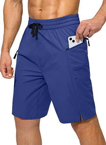 Men's quick dry board shorts, blue