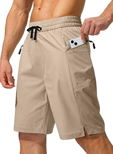 Men's quick dry board shorts, khaki