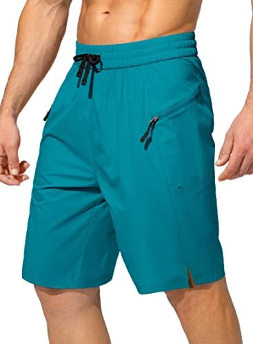 Men's quick dry board shorts, lake green