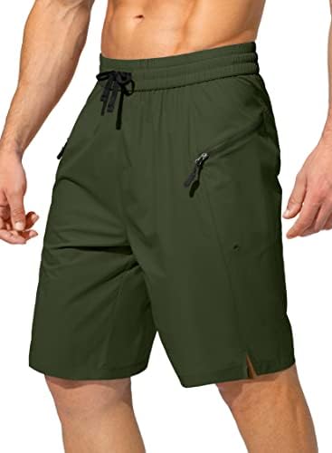 Men's quick dry board shorts, olive