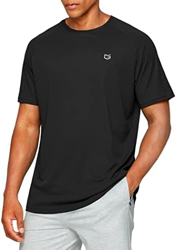 Men's quick dry gym tee, 1-pack black
