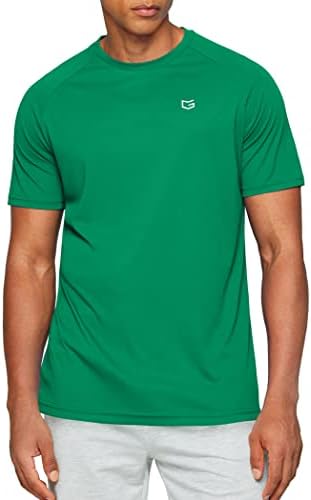 Men's quick dry gym tee, 1-pack green