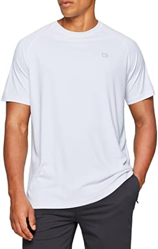 Men's quick dry gym tee, 1-pack white
