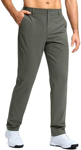 Men's stretch golf pants, three inseams, sage