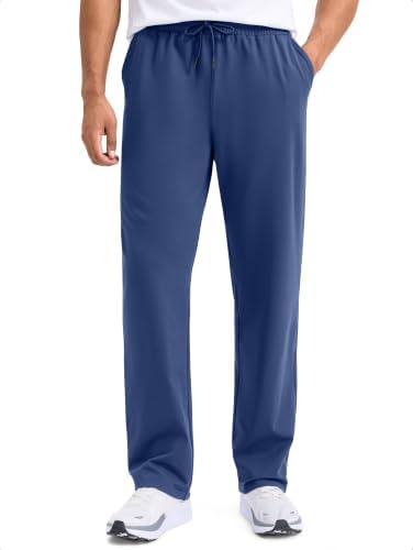 Men's tall fleece-lined winter pants, blue