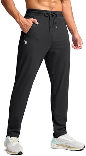 Men's tall sweatpants, four inseams, black