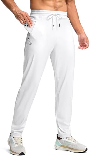Men's tall sweatpants, four inseams, white