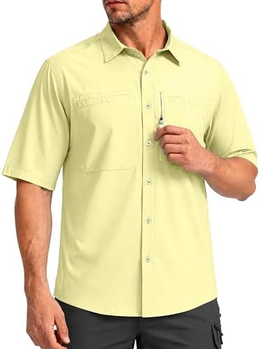 Men's UPF 50+ fishing shirt, sunlit