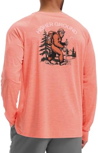 Men's UPF 50+ sun hoodie, orangutan