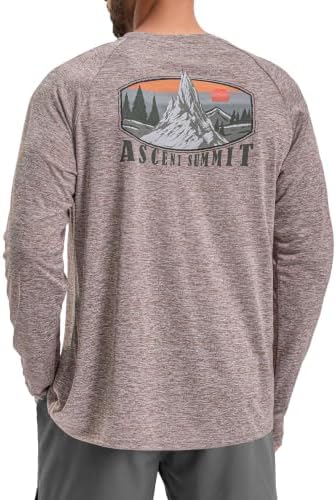 Men's UPF 50+ sun hoodie, peak