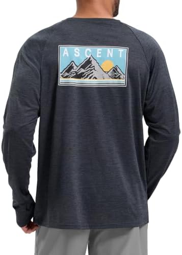 Men's UPF 50+ sun hoodie, sunset