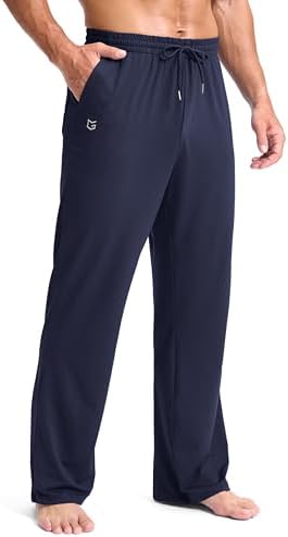 Men's yoga lounge pants, navy