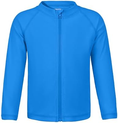 Toddler boys' UPF 50+ swim shirt, brilliant blue