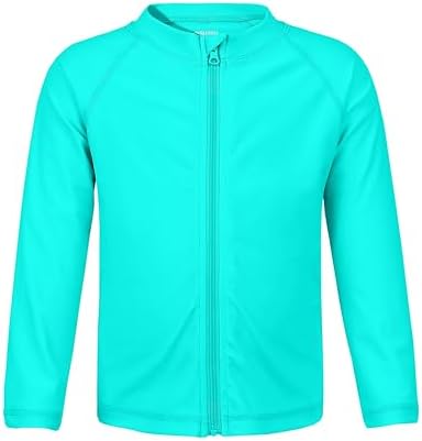 Toddler boys' UPF 50+ swim shirt, light green