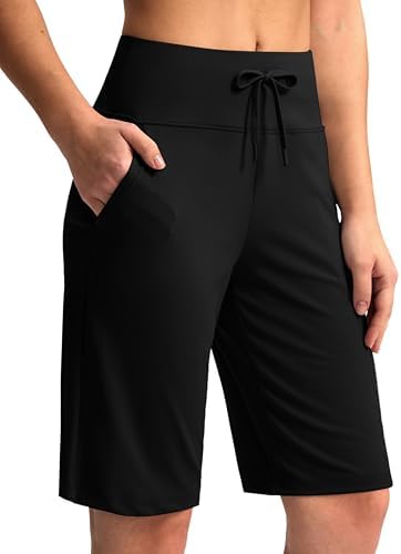 Women's 11" bermuda shorts, black