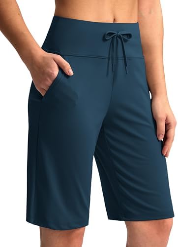 Women's 11" bermuda shorts, borealis green