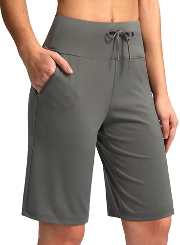 Women's 11" bermuda shorts, charcoal