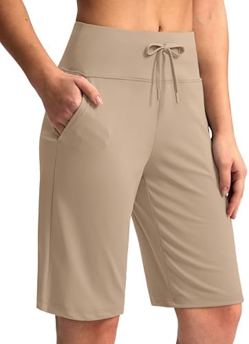 Women's 11" bermuda shorts, khaki