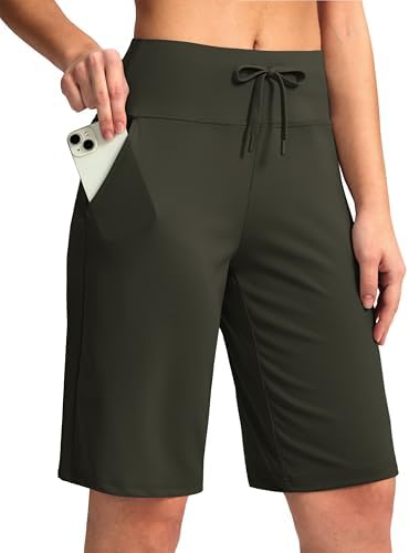 Women's 11" bermuda shorts, olive