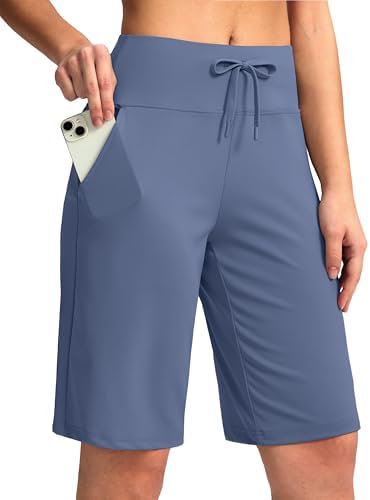 Women's 11" bermuda shorts, universe blue