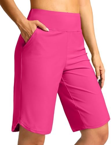 Women's 11" swim board shorts, rosy