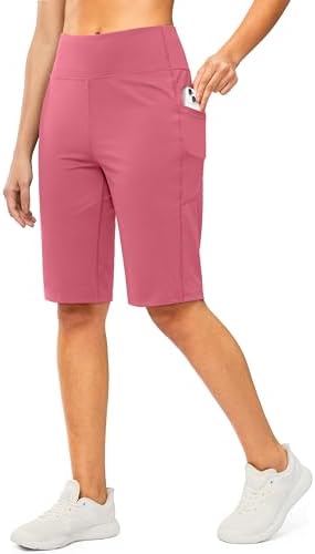 Women's 12" knee-length bermuda shorts, briar rose