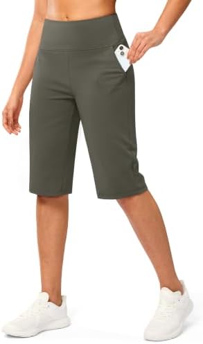 Women's 14" knee-length shorts, sage
