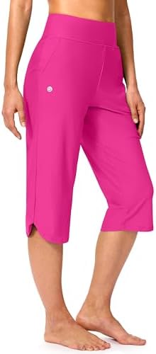 Women's 18" swim capri pants, rosy