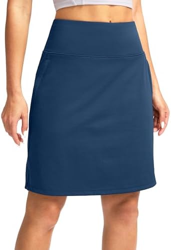Women's 20" knee-length skort, blue